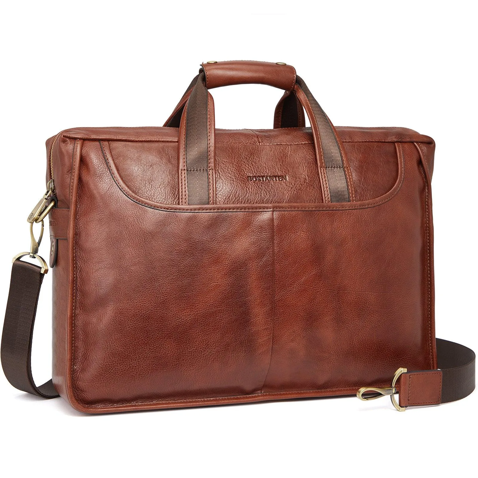 17 inch Men's Briefcase Messenger Bag — Business Lawyer