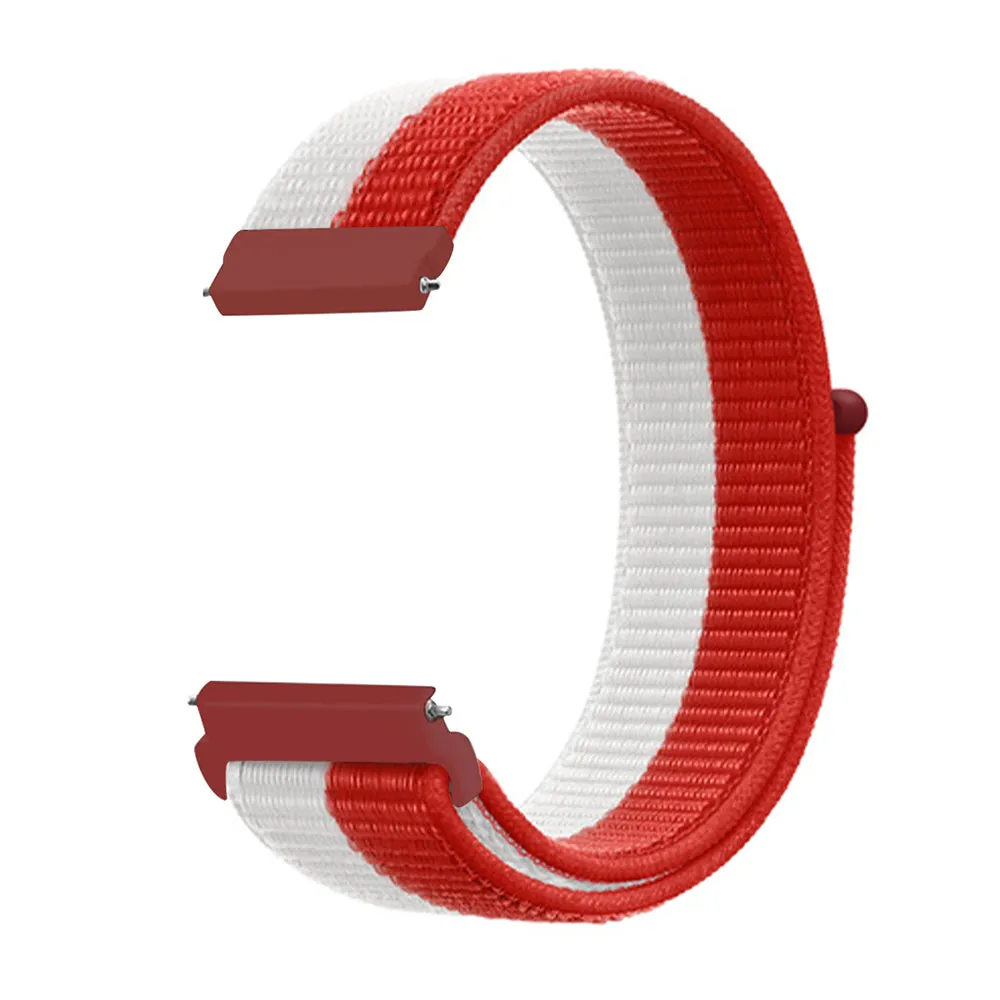 20mm SmartWatch Sport Loop Nylon Bands Italy