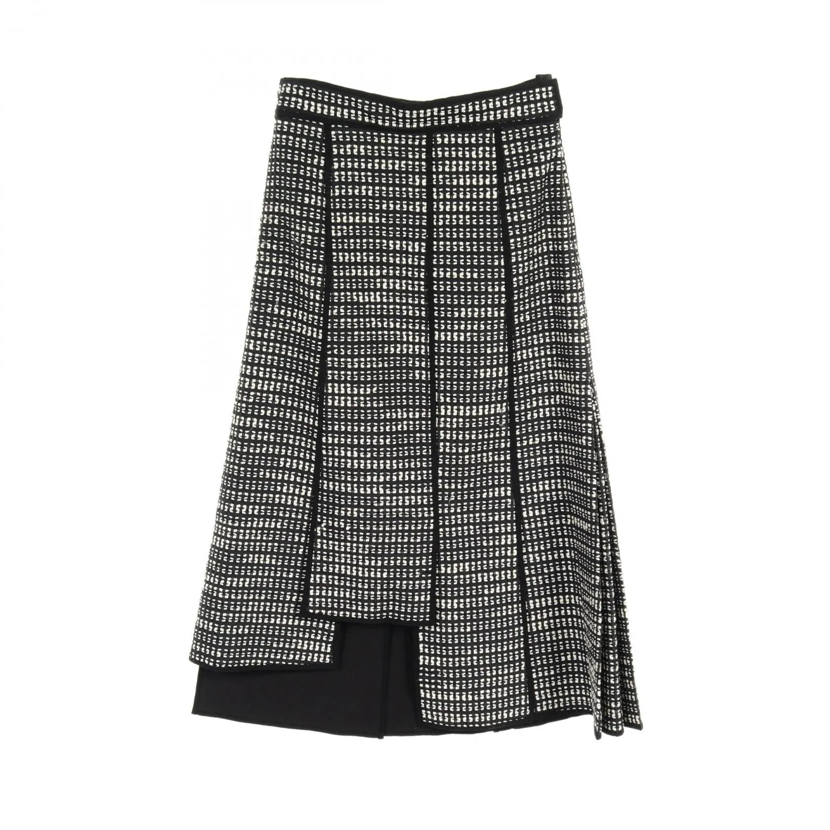 ADORE Monotone Jacquard Skirt Polyester