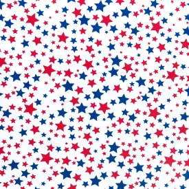 Americana Traditional Stars Poly Spandex Swimsuit Fabric