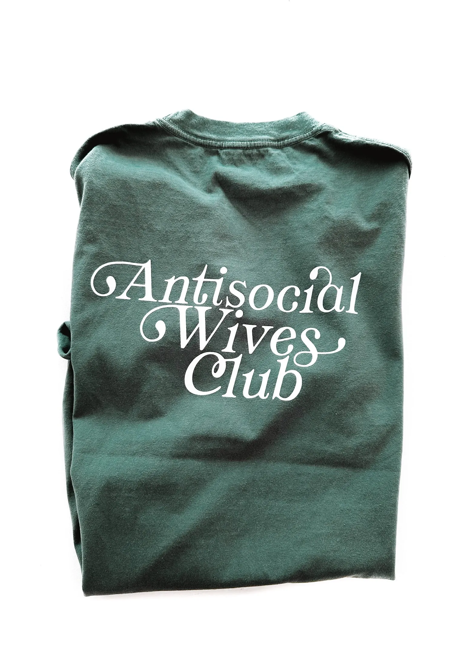 ANTISOCIAL WIVES CLUB SIDE SLIT TEE