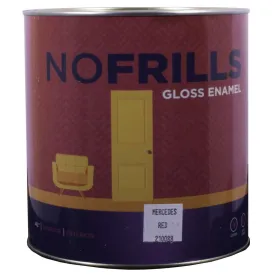 Apco No Frills Gloss Enamel Mercedes Red 4L