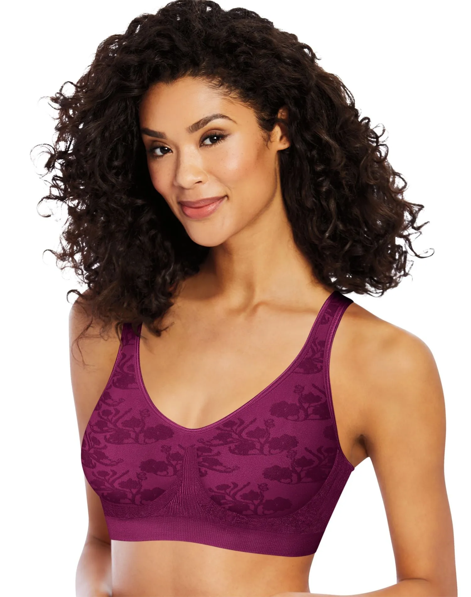 Bali Womens Comfort Revolution Smart Sizes Shaping Wirefree Bra