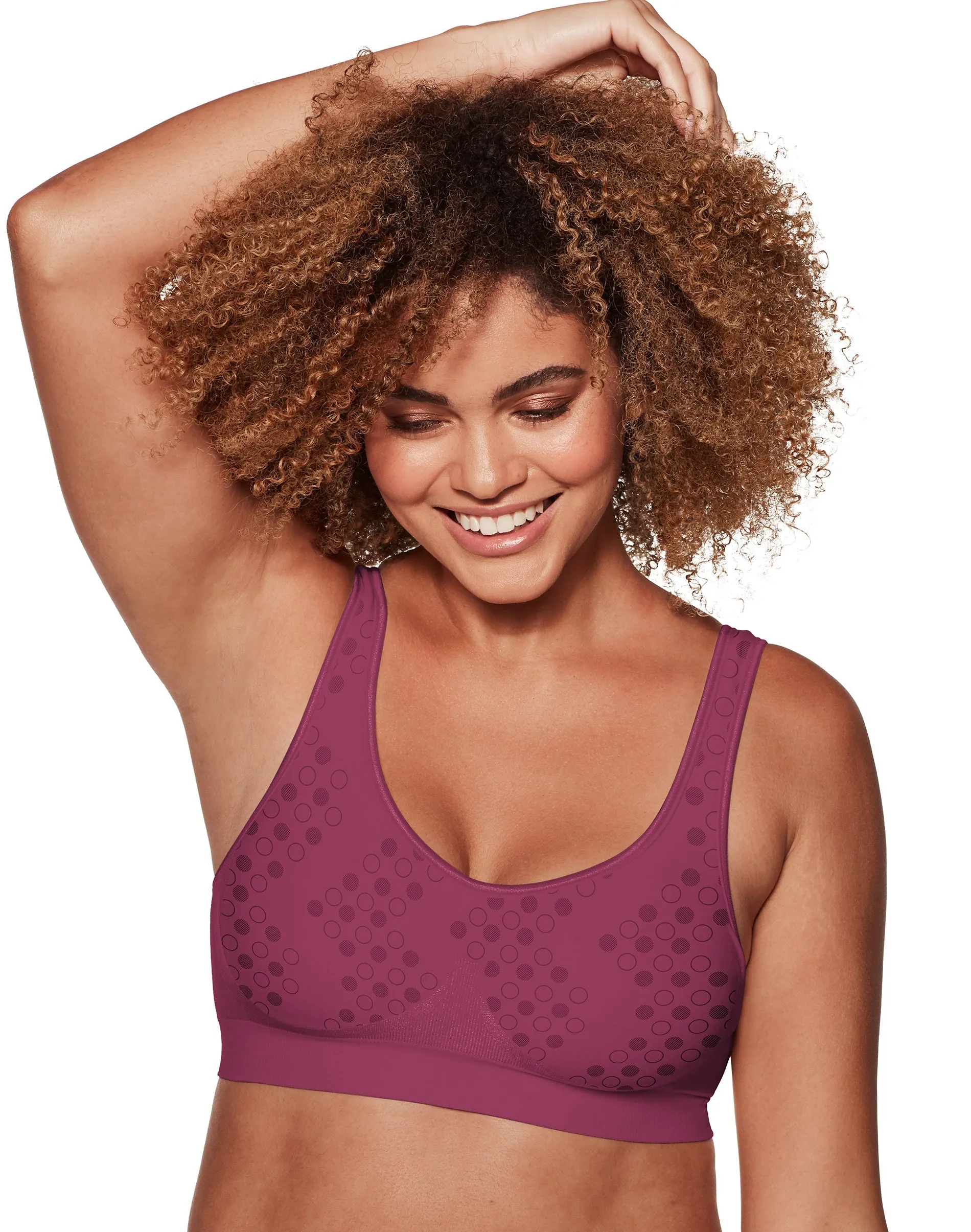 Bali Womens Comfort Revolution Smart Sizes Shaping Wirefree Bra