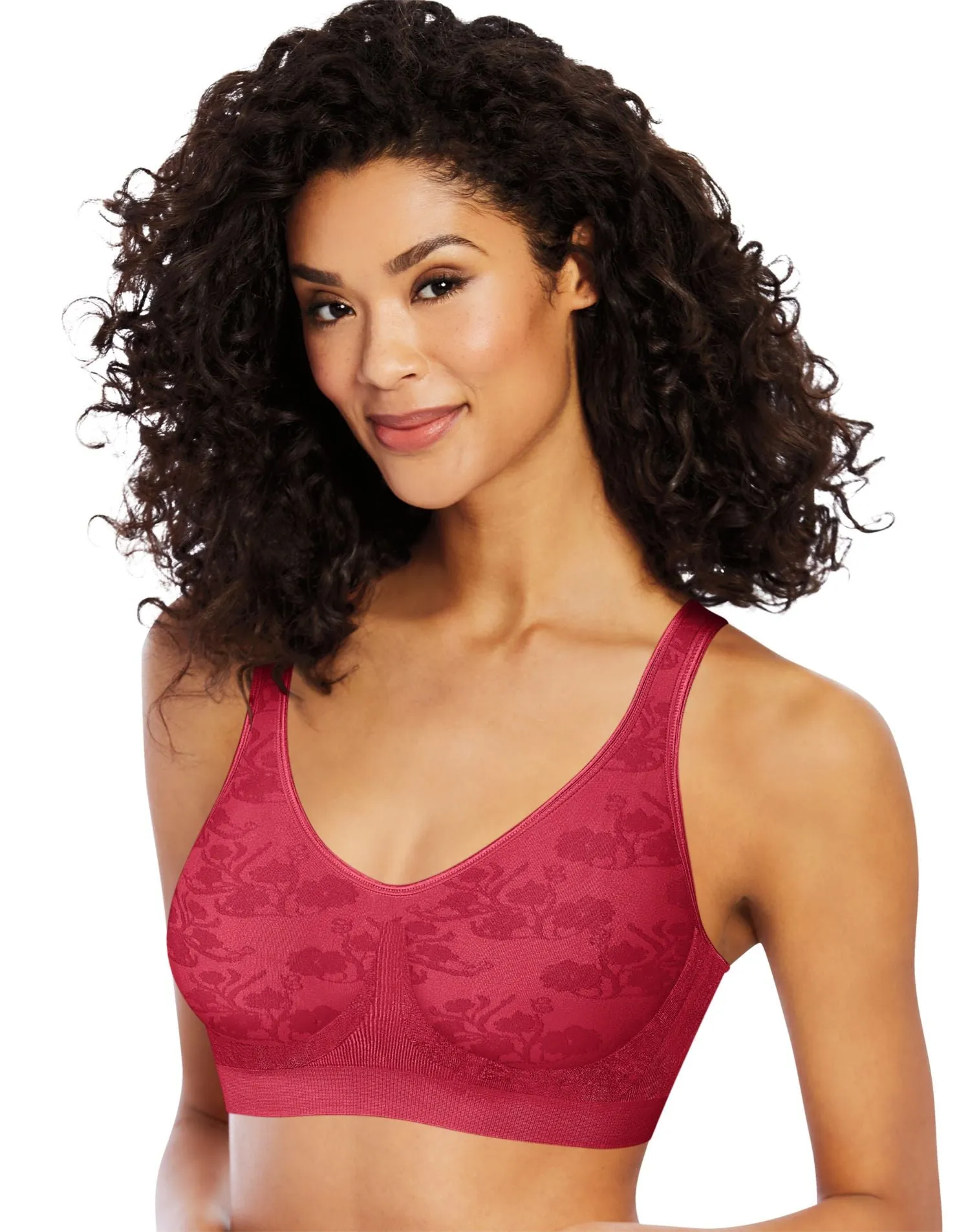 Bali Womens Comfort Revolution Smart Sizes Shaping Wirefree Bra