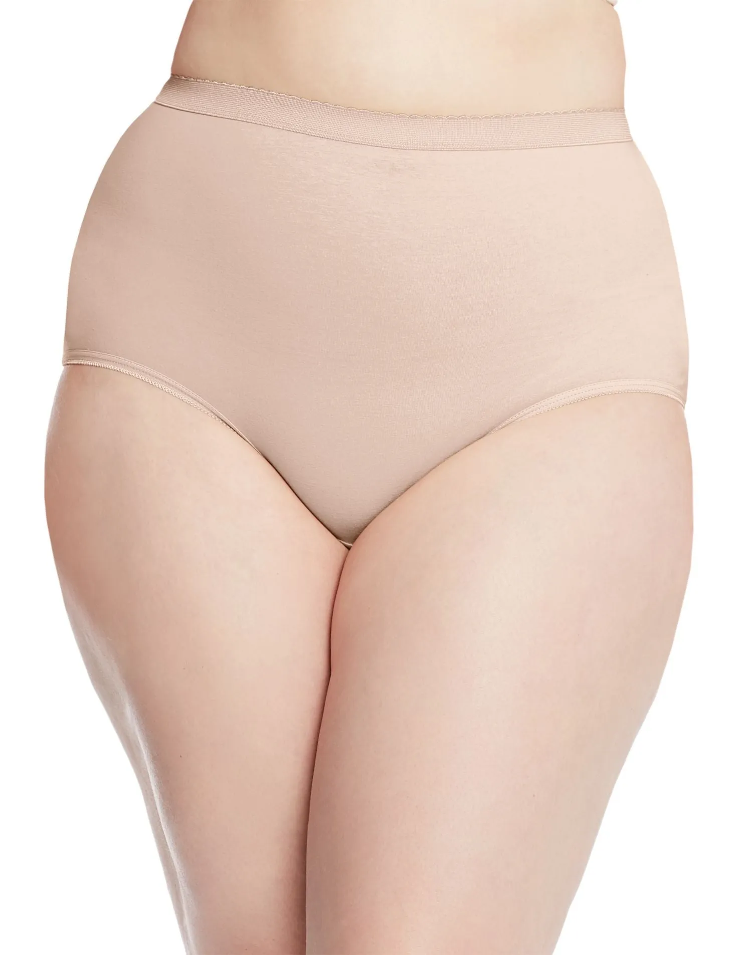 Bali Womens Cotton Stretch Brief