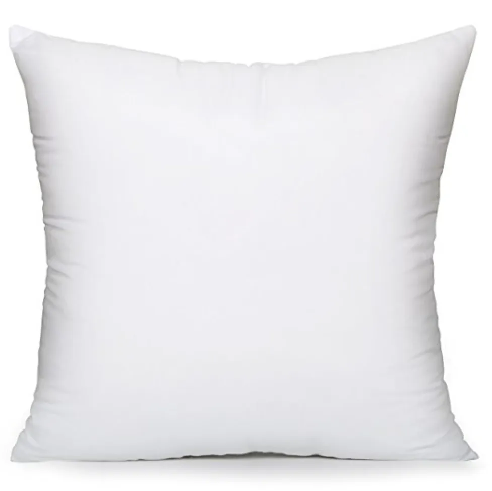 BARE BONES Silk Pillowcase Accent Decorative Throw Pillow/Cushion