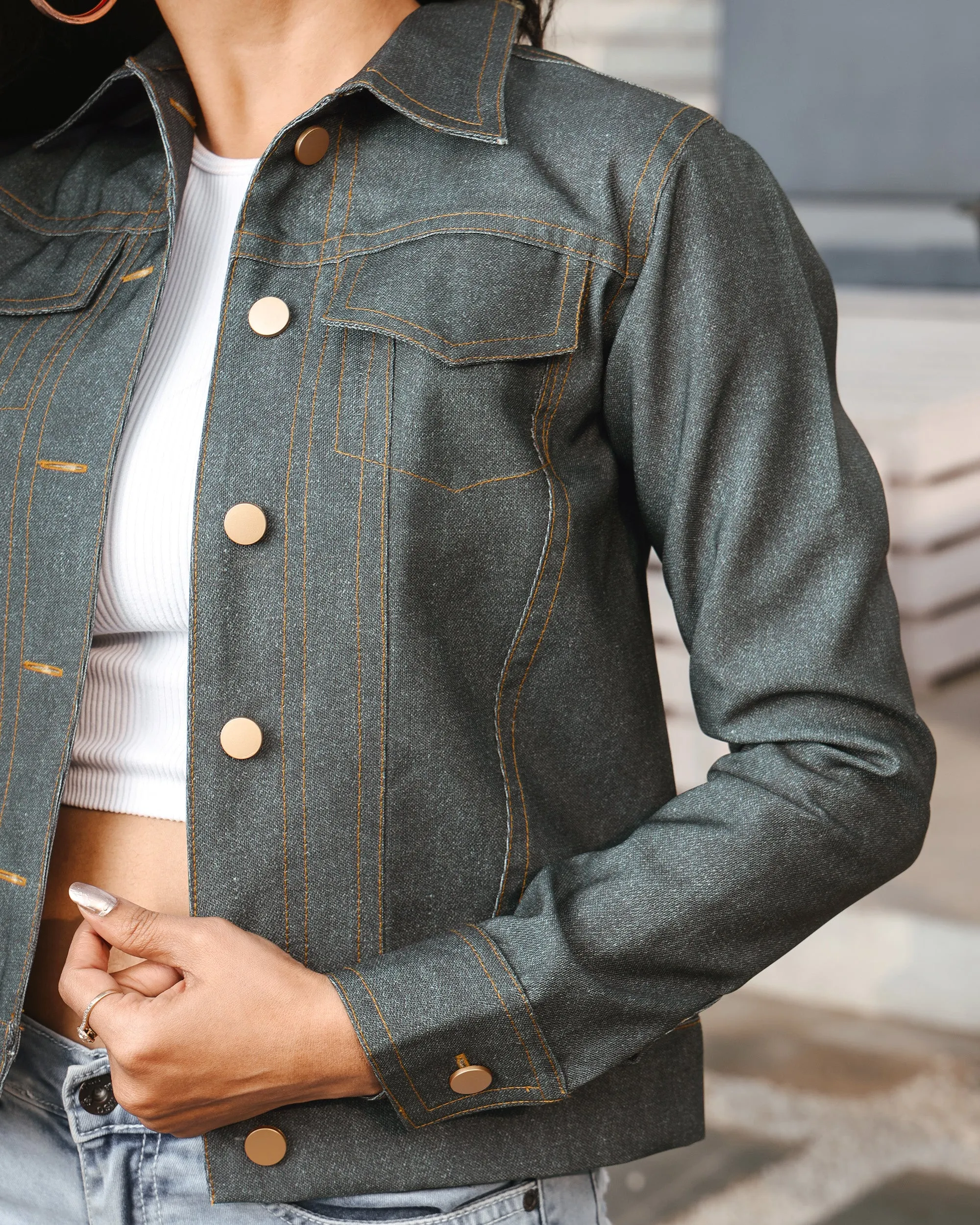 Be Inspired Be You: Denim Inspire Women's Jacket