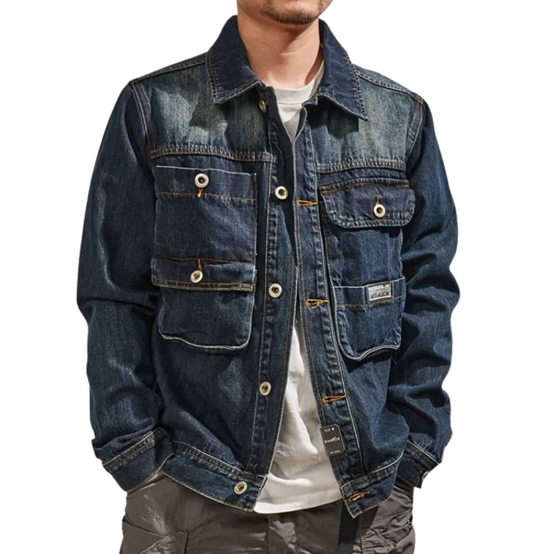 Big Pocket Denim Jacket