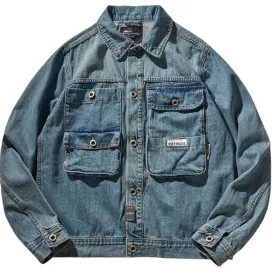 Big Pocket Denim Jacket