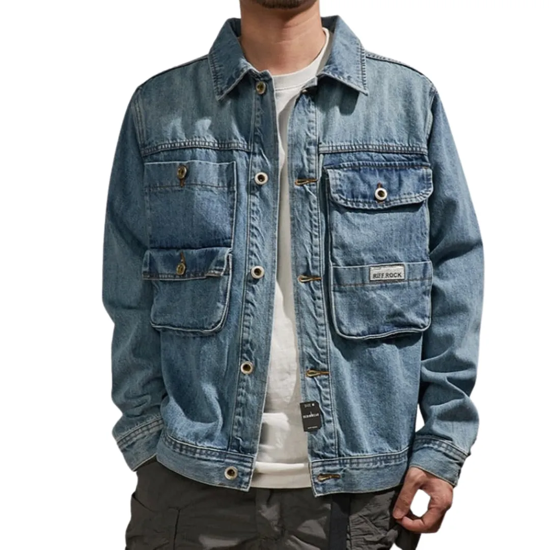 Big Pocket Denim Jacket