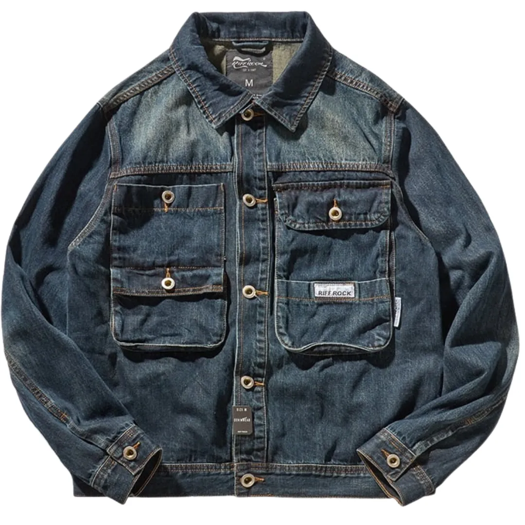 Big Pocket Denim Jacket