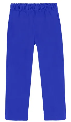 Boys Soft Cotton Athletic Pants - UPF 50  | Athletic Royal