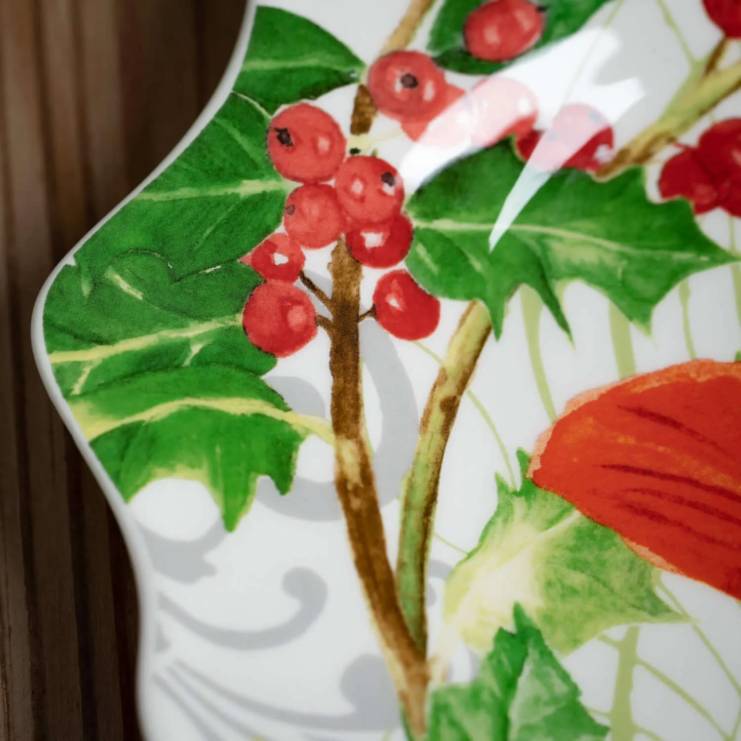 Christmas Botanical Serving Platter