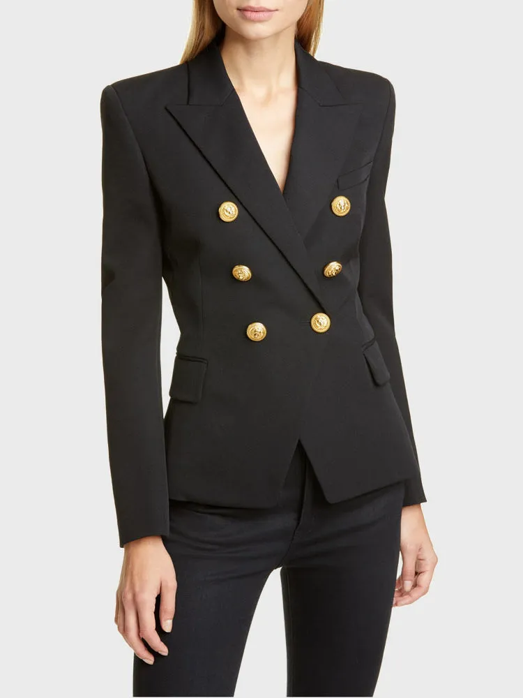 Elegance Double-breasted Jacket