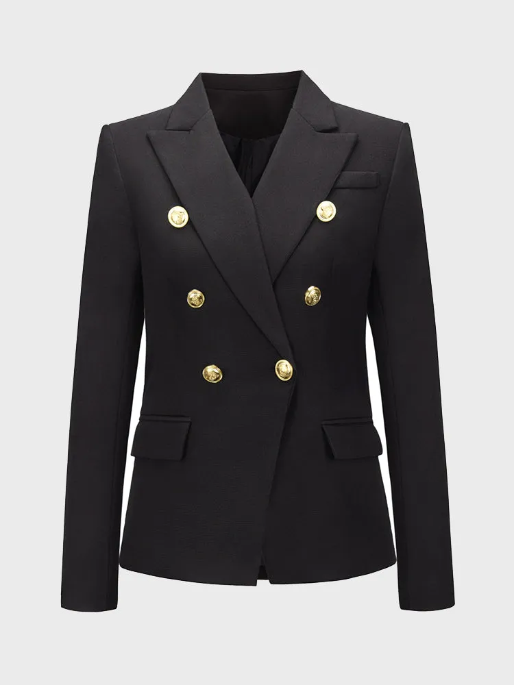 Elegance Double-breasted Jacket