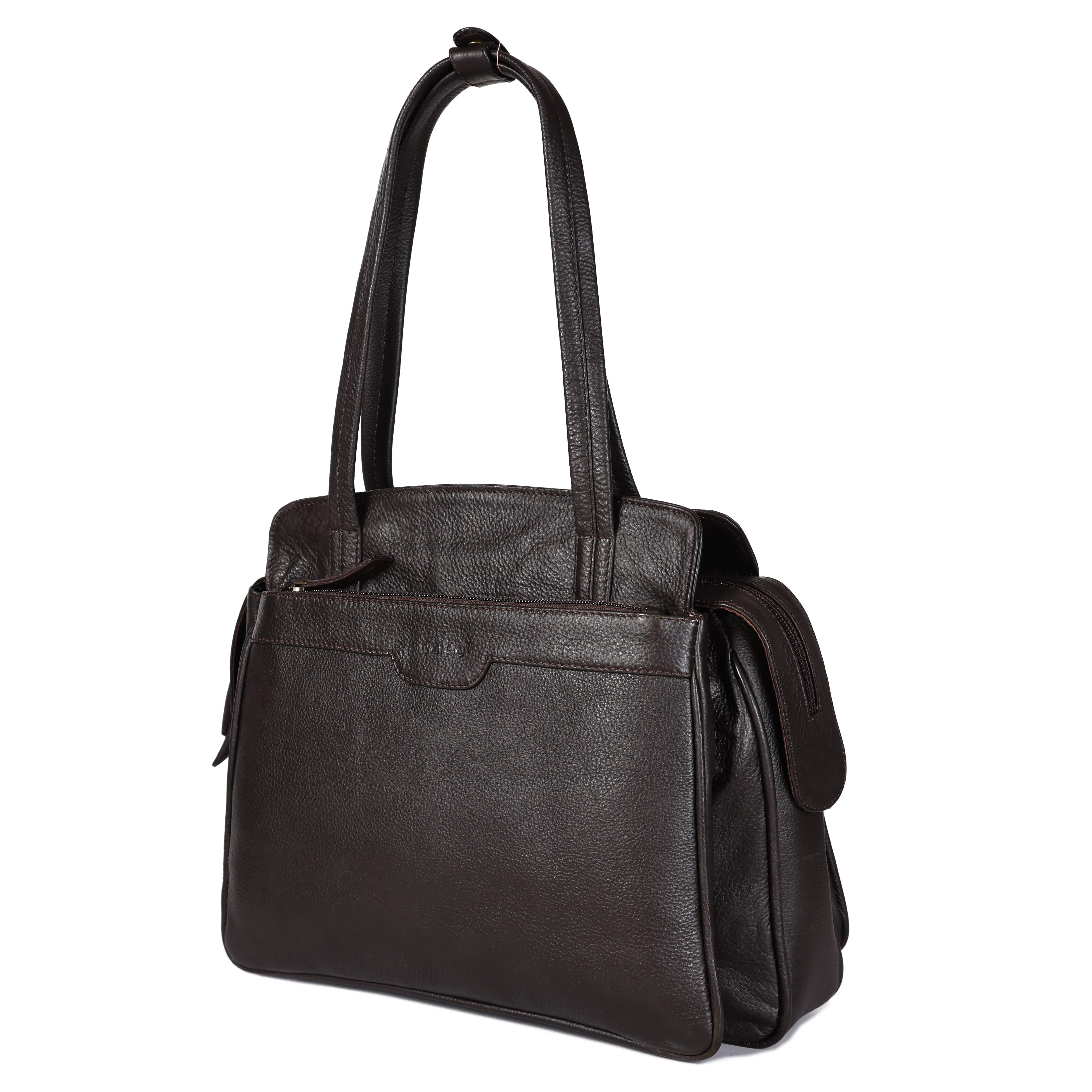 Elegant NDM Soft Leather Tote Bag – Luxurious, Spacious, and Versatile. Art:-BG-1609