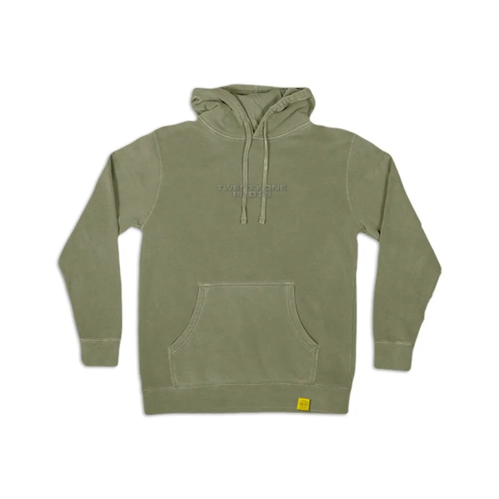 Embroidered Logo Hoodie (green)