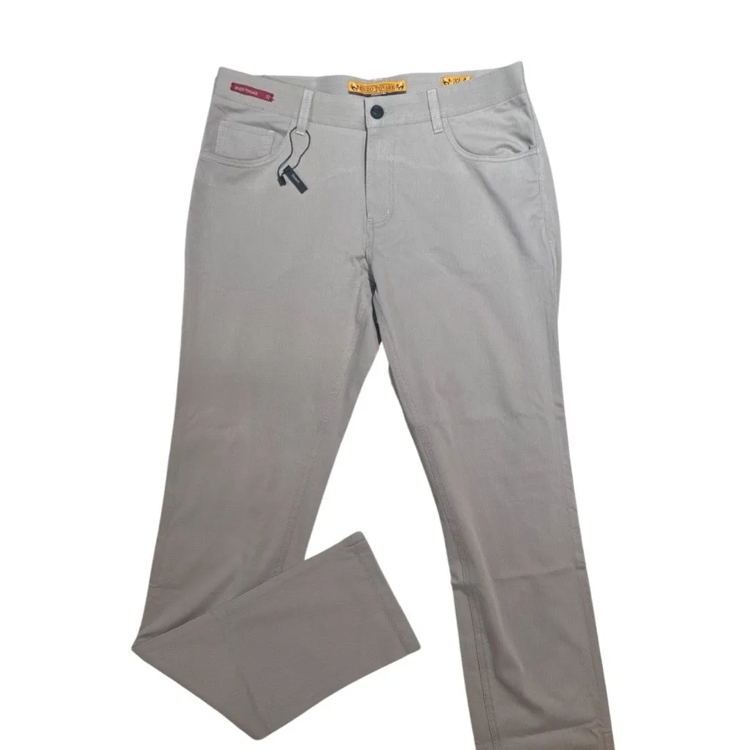 Enzo Alpha-378 Light Gray High-end Pants