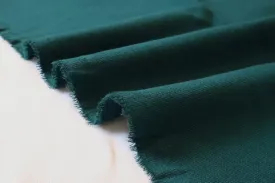 Fashion Premium Nylon Rayon Spandex Ponte De Roma Knit Solid Hunter Pine Green- Sold by the Yard