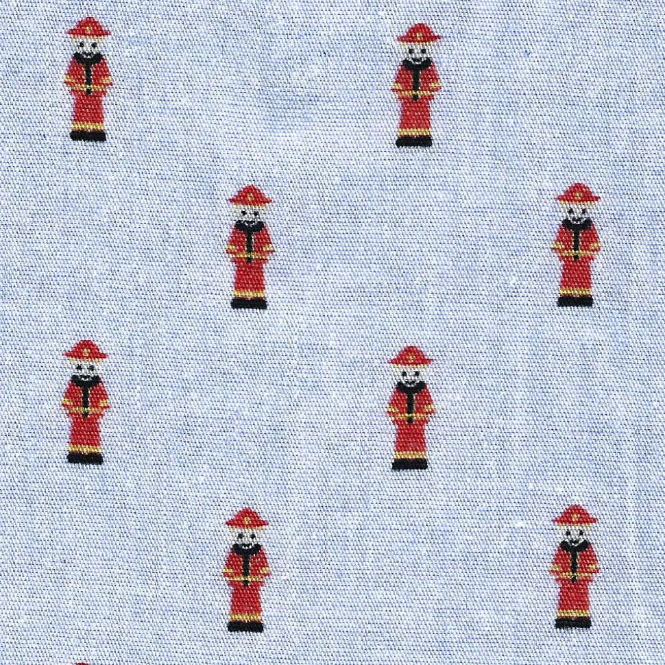 Firemen on Chambray