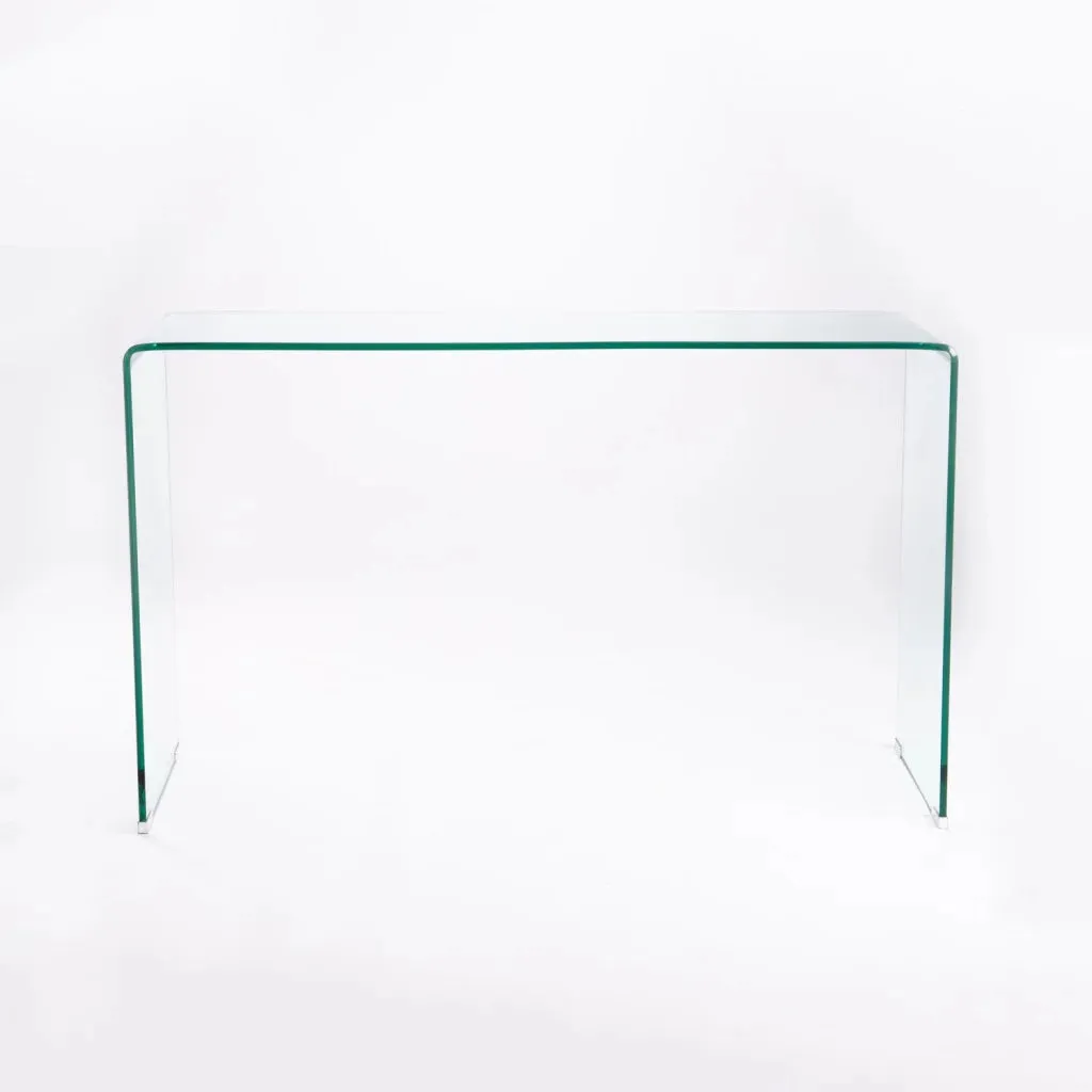 FLUTE 125x40cm 12MM TEMPERED GLASS CONSOLE