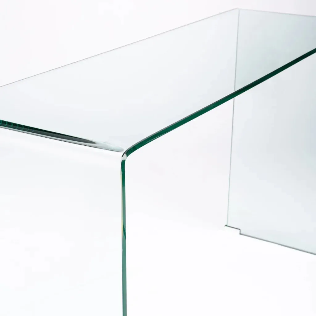 FLUTE 125x40cm 12MM TEMPERED GLASS CONSOLE