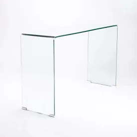 FLUTE 125x40cm 12MM TEMPERED GLASS CONSOLE