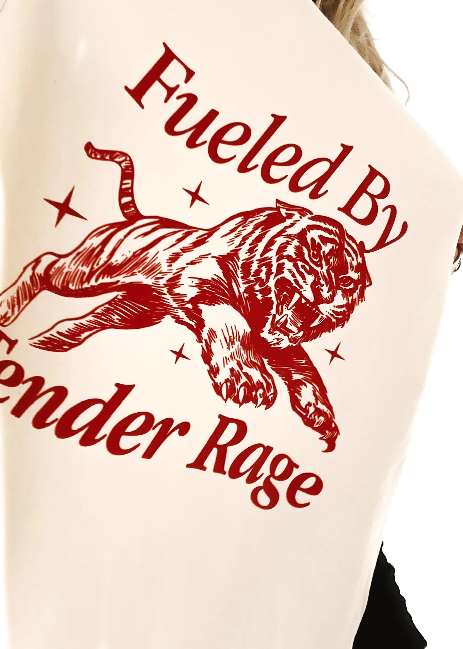 FUELED BY TENDER RAGE SIDE SLIT TEE