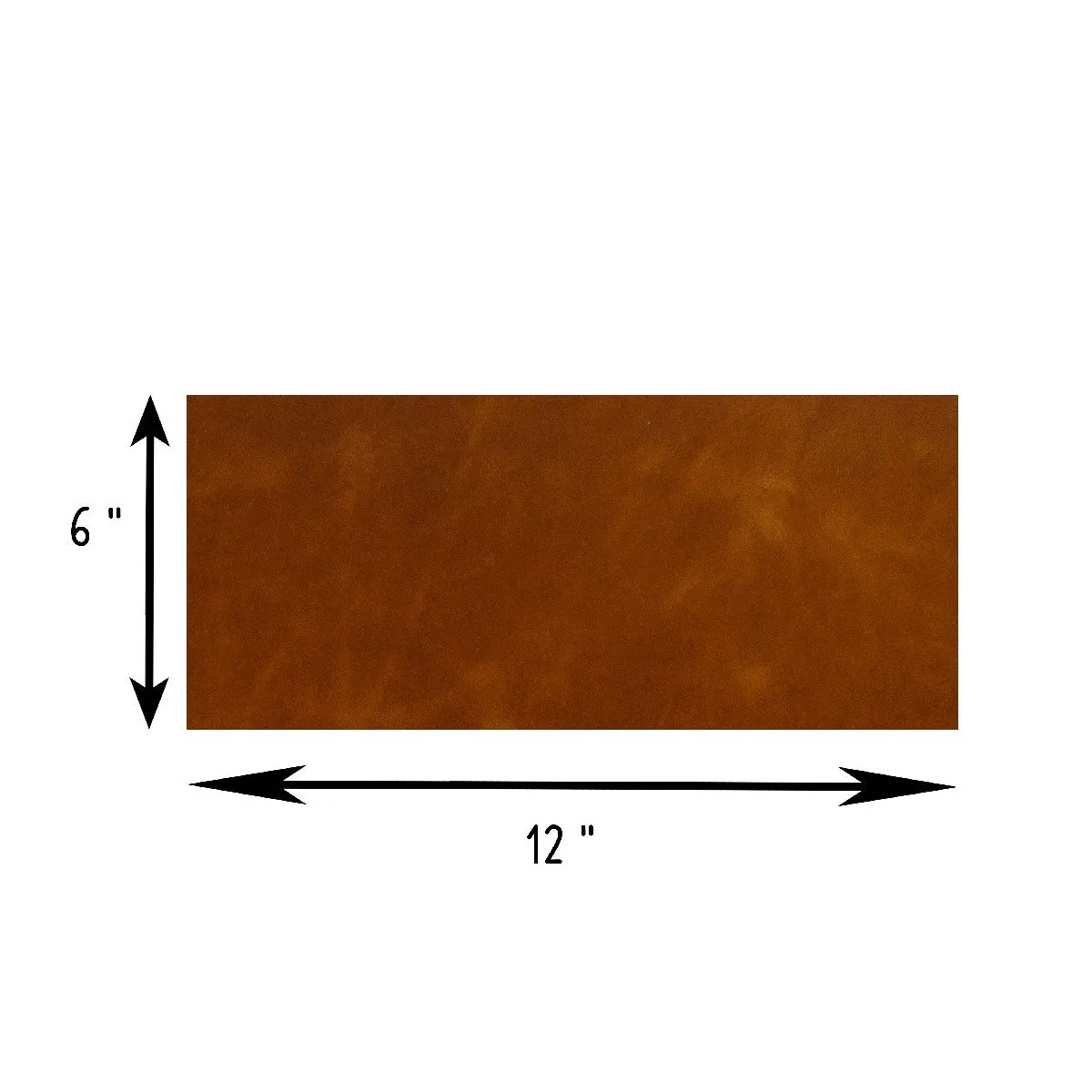 Genuine Leather Tooling and Crafting Sheets | Heavy Duty Full Grain Cowhide (1.1-1.3mm) | Navaro Cognac