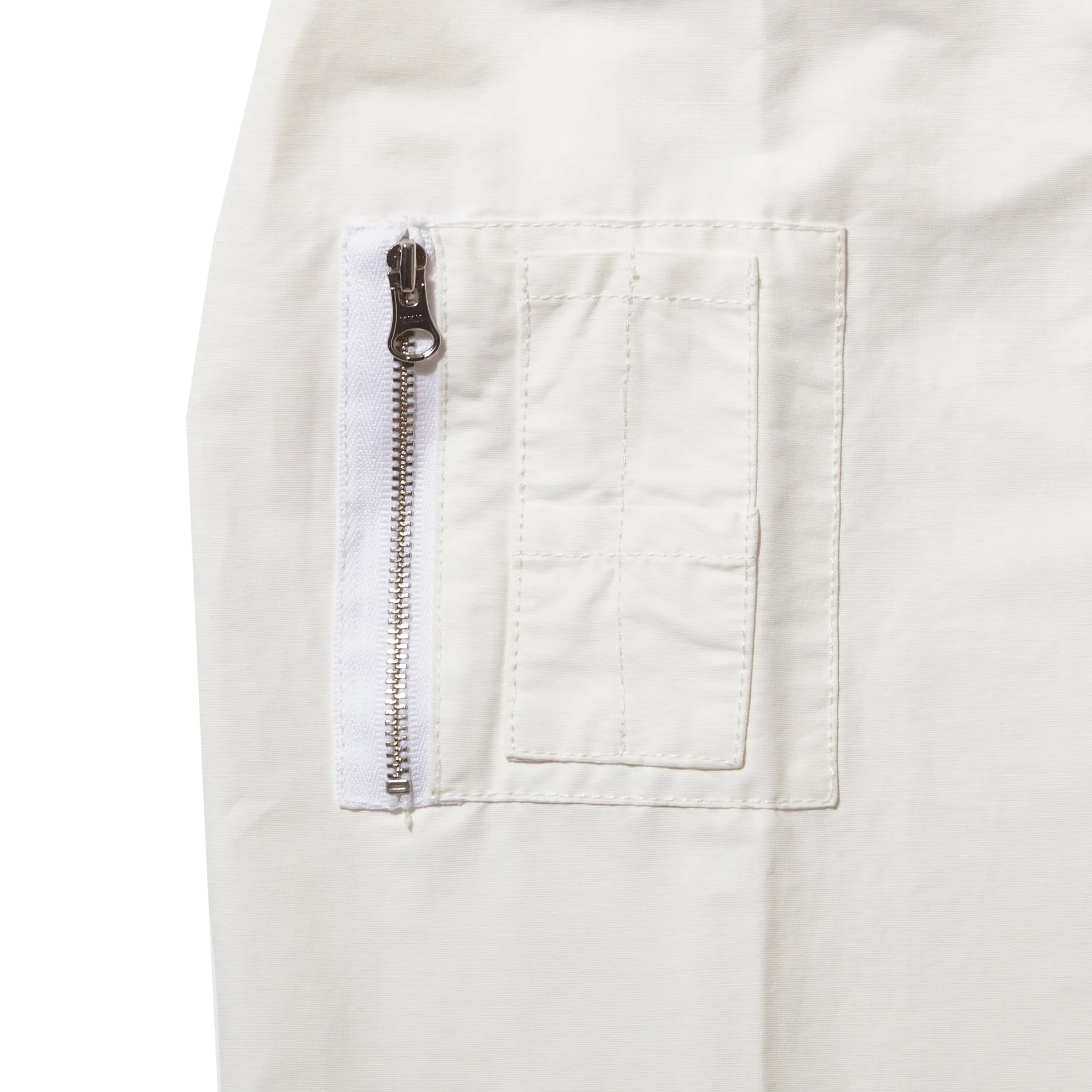 J. Stark Cotton Nylon Windbreaker - White