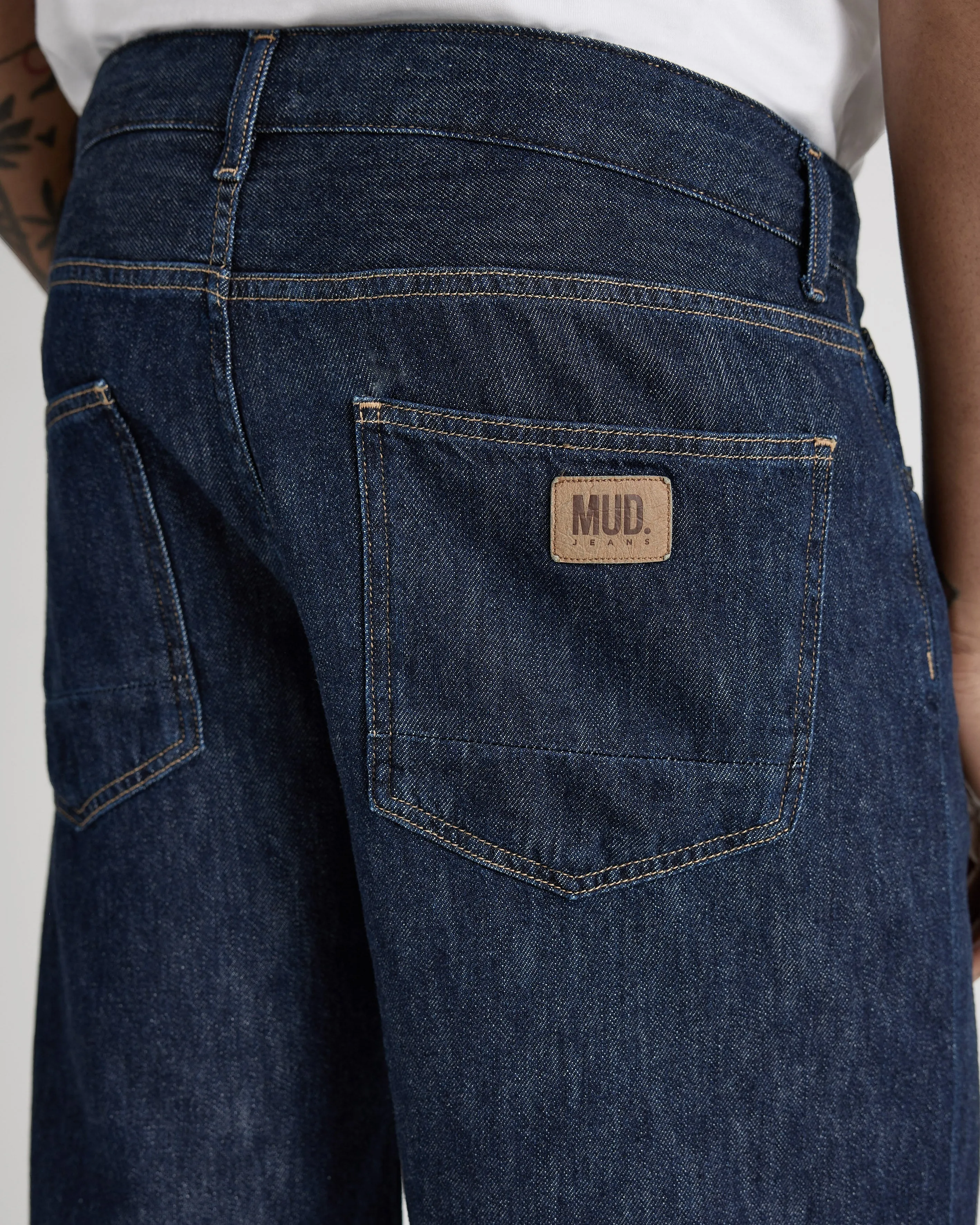 James Denim Short - Stone Indigo