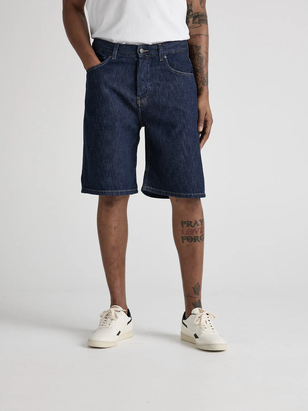 James Denim Short - Stone Indigo