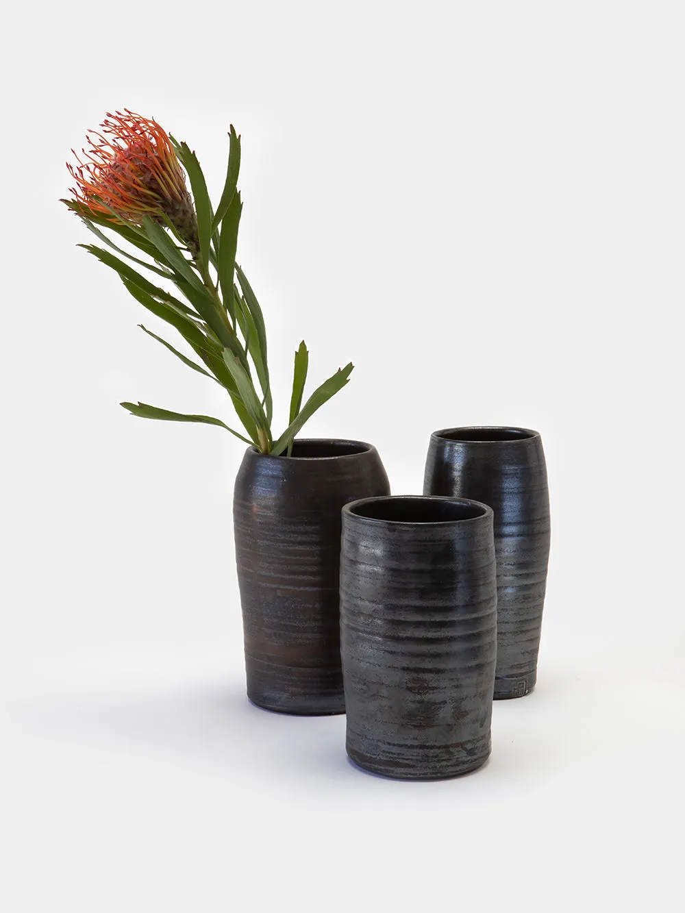 jessica abbott williams ceramic vase in black