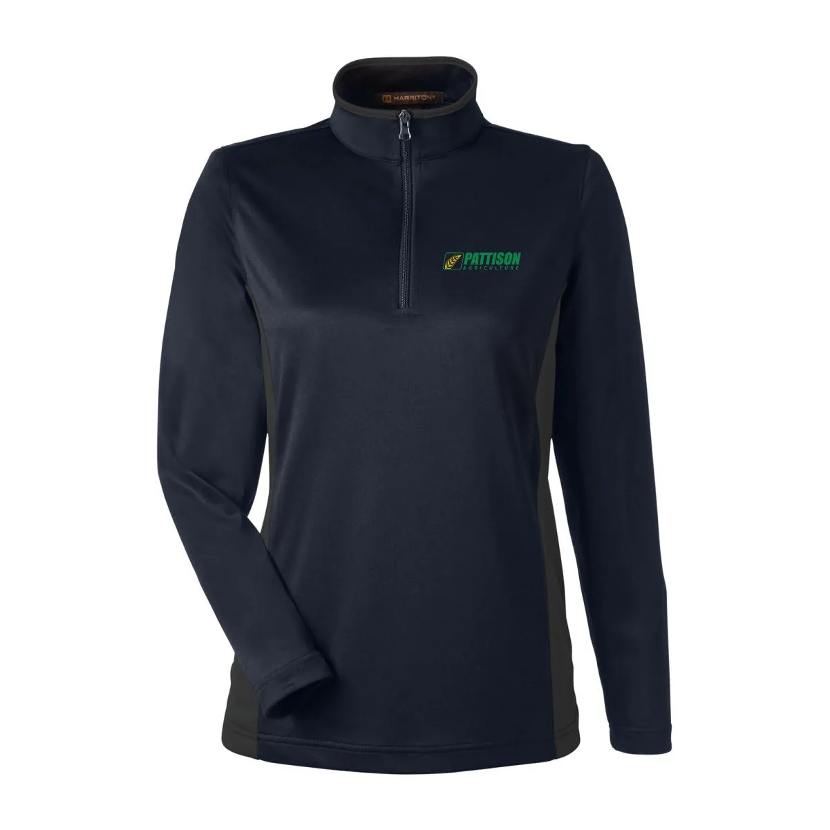 Ladies Harriton Flash Snag Proctection Plus IL Colorlock Quarter Zip