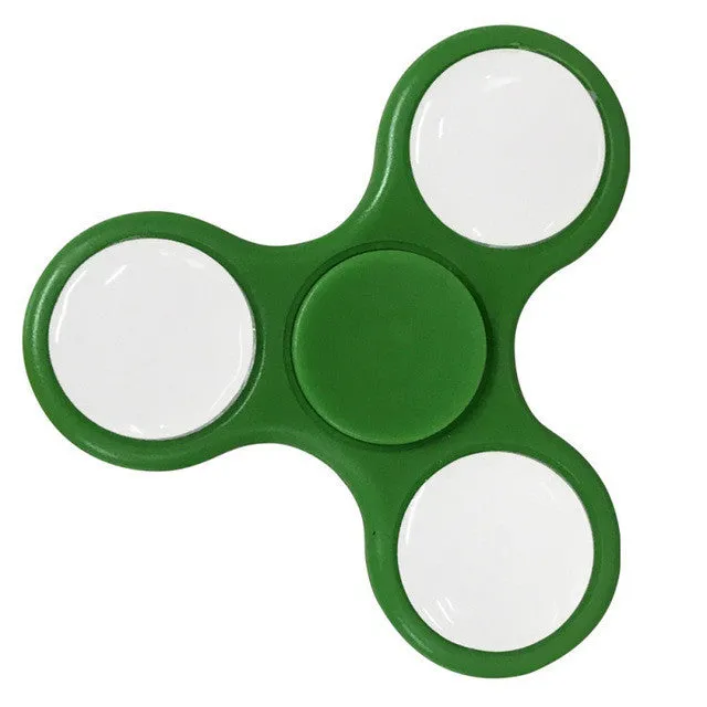 LED Light Fidget Spinner Finger ABS EDC Hand Spinner Tri For Kids Autism ADHD 5 Styles Anxiety Stress Relief Focus Handspinner