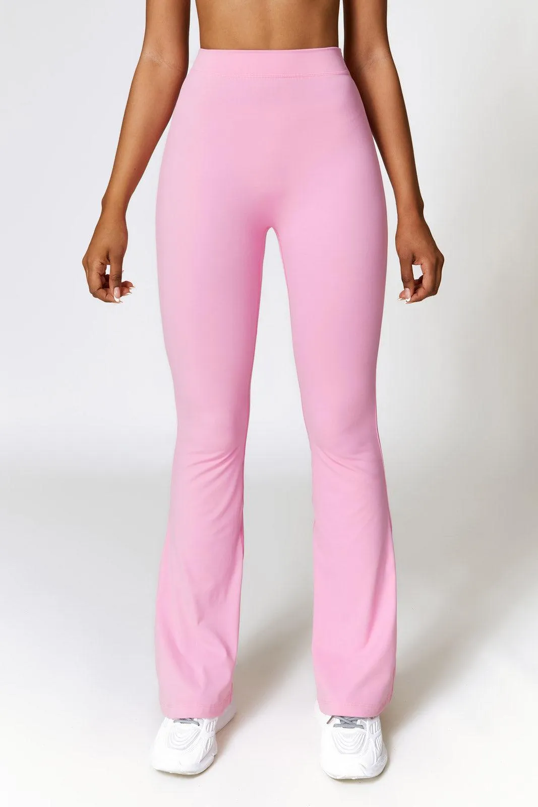 Lilah Flare Leggings - Pink (FINAL SALE)