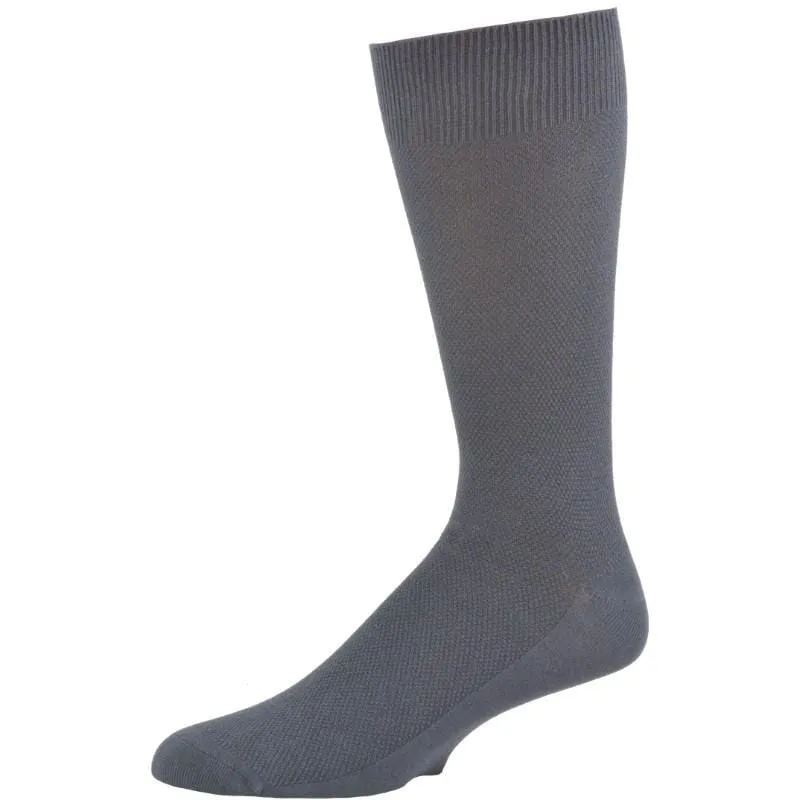 Men's Bamboo Socks Solid Color Crew Socks