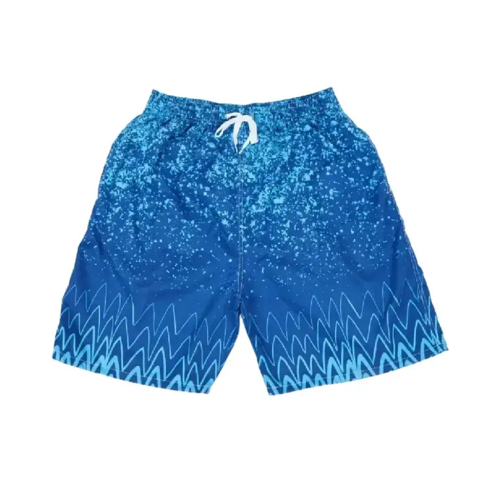 Mens Stretch Swim Trunks