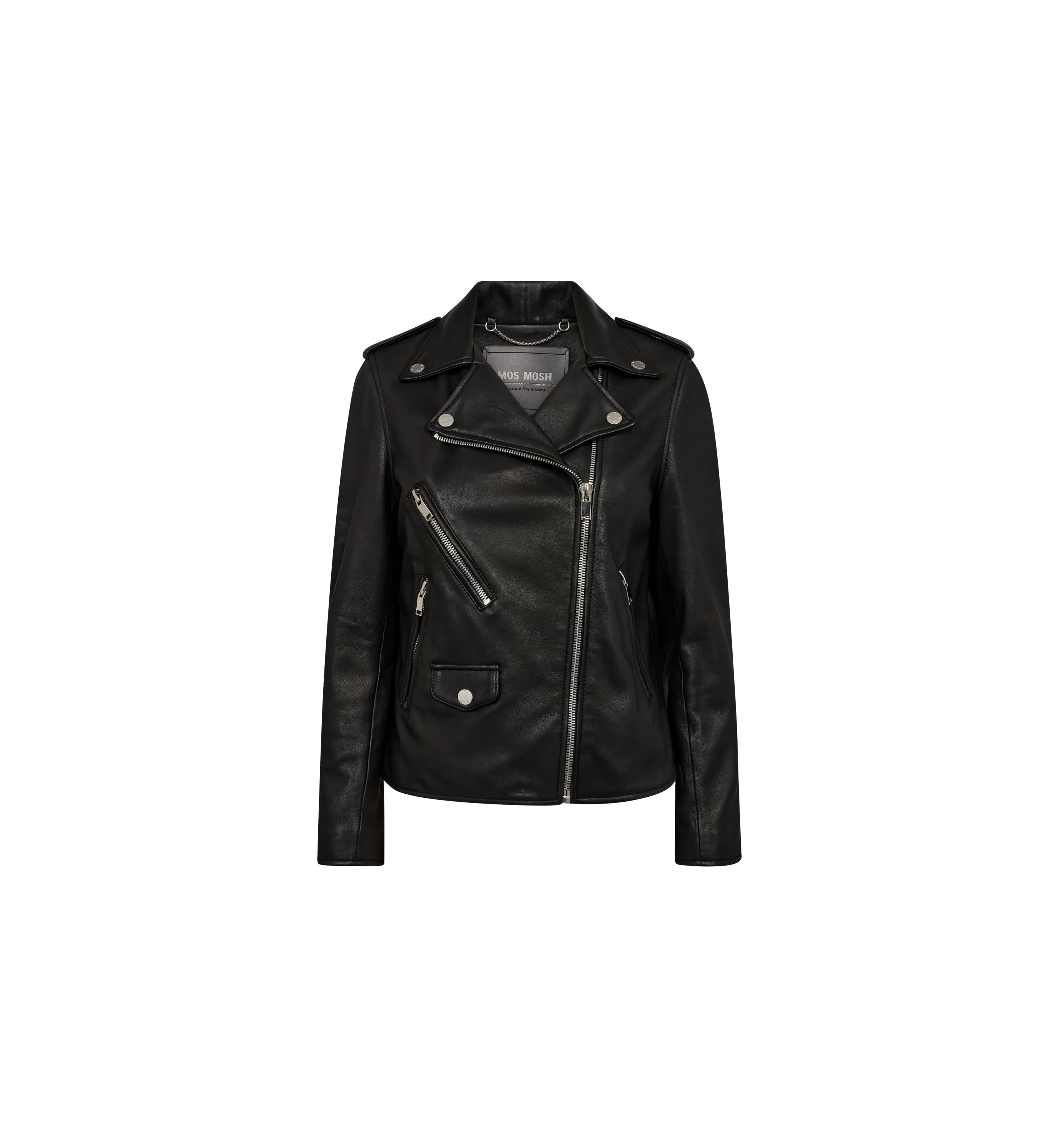 MMFrances Biker Leather Jacket