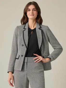 Petite Camden Jacket, Houndstooth