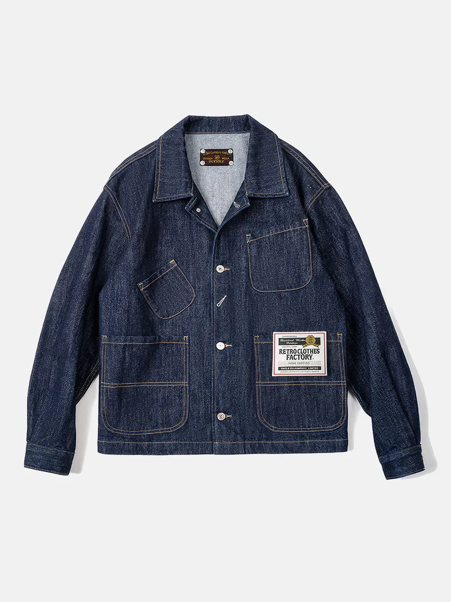 Retro Four-pocket Denim Jacket