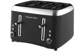 Russell Hobbs   Addison 4 Slice Toaster - Matte Black