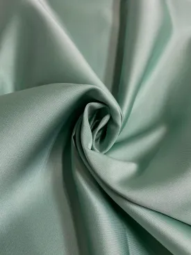 Sea Green Italian Double Face Poly Satin