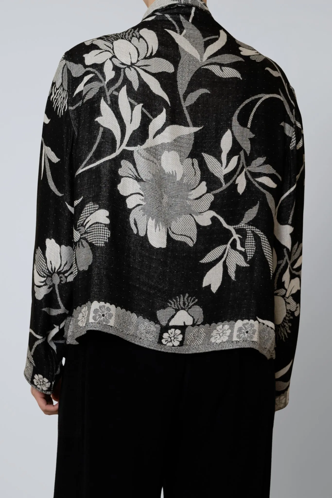 Short Printed Jacket - Lavasa