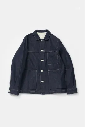 THE CARPENTER JACKET / ORGANIC DENIM INDIGO