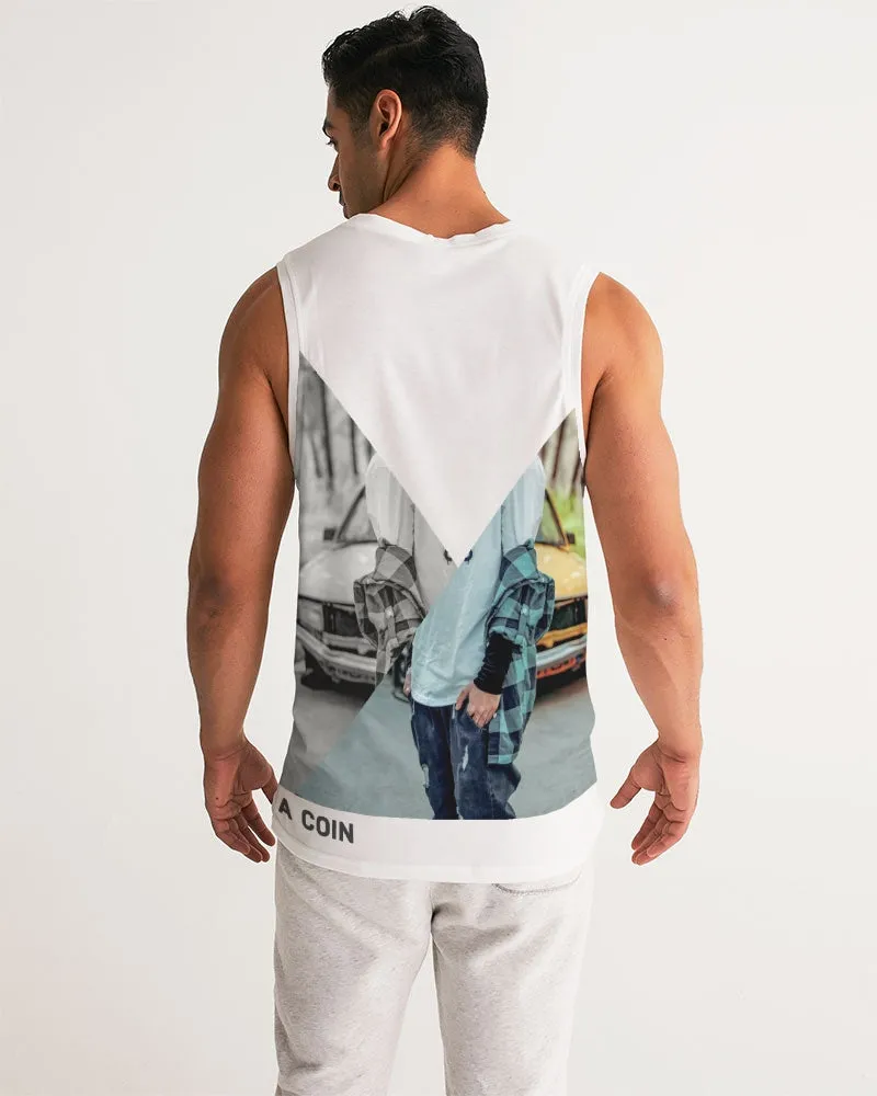 Two sides to a story Men's Sports Tank