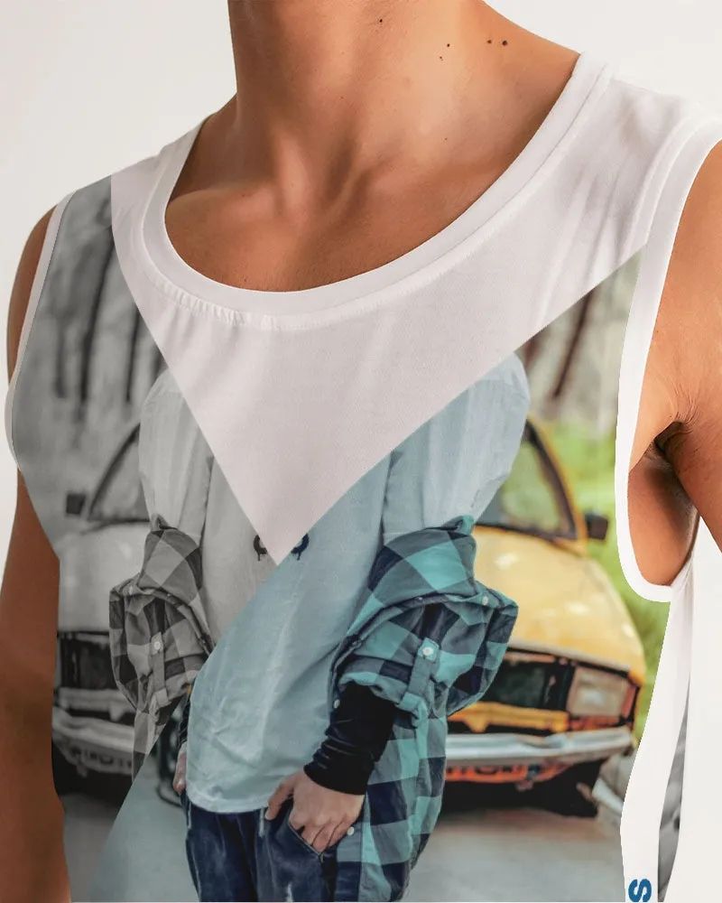 Two sides to a story Men's Sports Tank